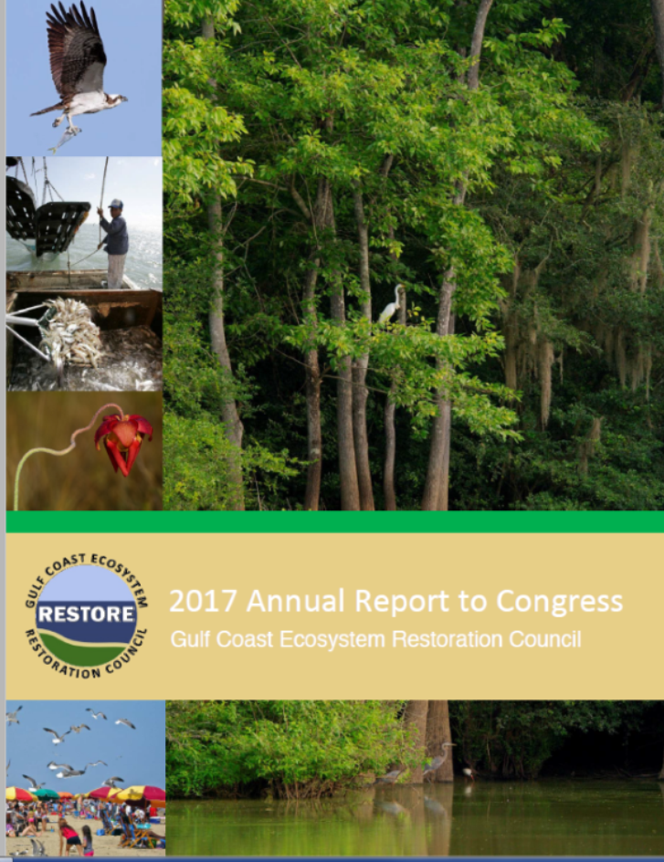 Annual Reports To Congress | Restore The Gulf